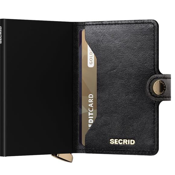 Geldbörse Secrid - Miniwallet Emboss Diamond Premium - Black
