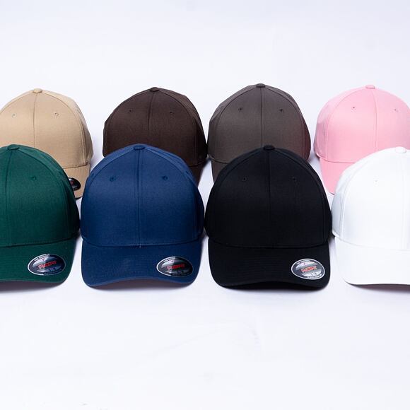 Kinder Kappe Yupoong Flexfit - Flexfit Wooly Combed - White