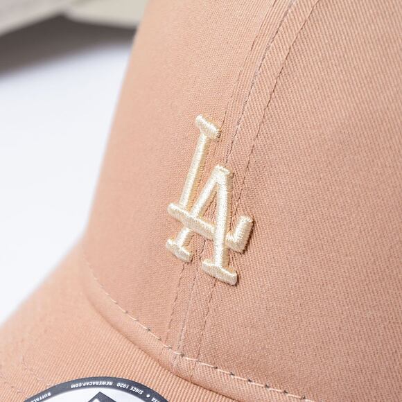 Kappe New Era - 9FORTY Summer Washed - LA Dodgers - Camel / Off White