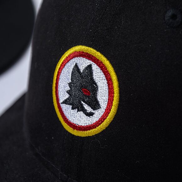 Kappe New Era - 9FIFTY Retro Crown Suede AS Roma - Black