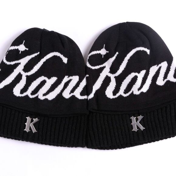 Mütze Karl Kani K Silver Pin Beanie black