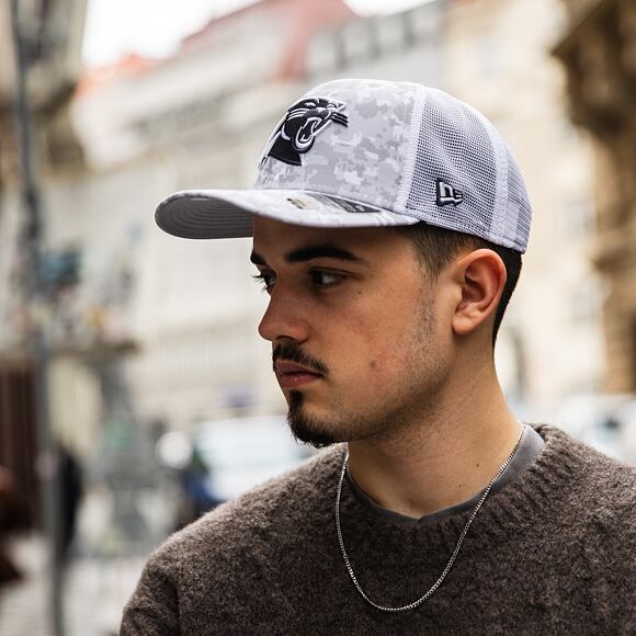 Kappe New Era - NFL24 9SEVENTY Stretch-Snap - Carolina Panthers