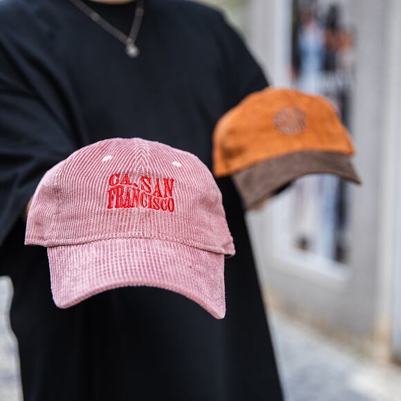 Damen Kappe New Era - 9TWENTY Womens Cord - MHA / Scarlet