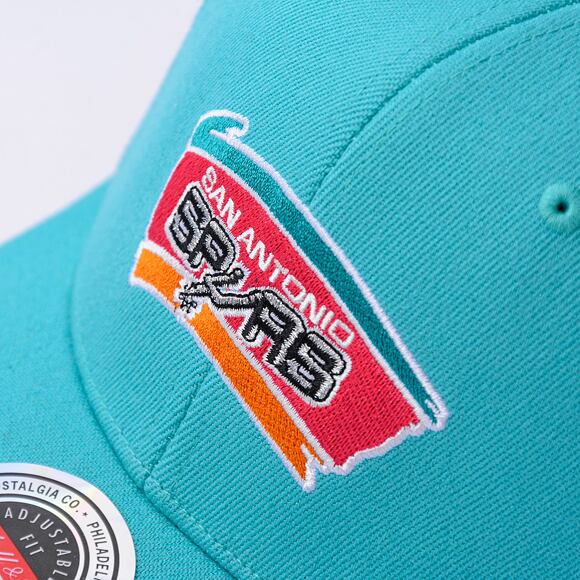 Kappe Mitchell & Ness NBA Home Town Classic Red San Antonio Spurs Teal