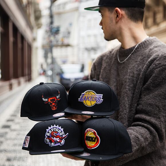 Kappe Mitchell & Ness - Shine On Snapback Hwc - Houston Rockets - Black