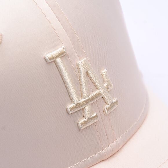 Damen Kappe New Era - MLB Satin 9FORTY - LA Dodgers - Stone