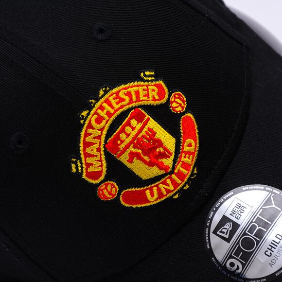 Kinder Kappe New Era - Basic 9FORTY - Manchester United FC - Black