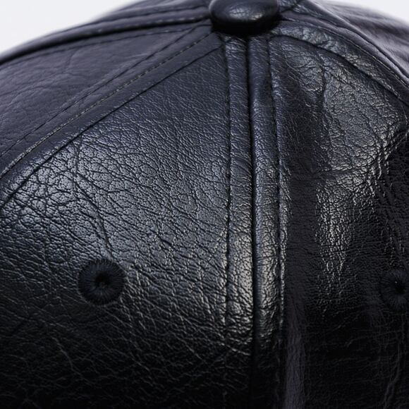 Damen Kappe New Era - MLB Crinkled PU 9FORTY - NY Yankees - Black / White