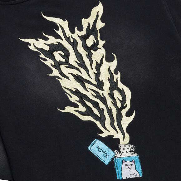 Pullover Rip N Dip - Ripnlit Hoodie - Black Vintage Wash