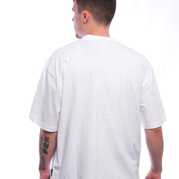 T-Shirt Karl Kani - Woven Signature Chrome Logo Crop Tee - white