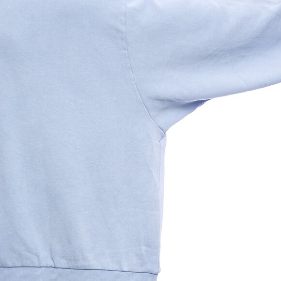 Pullover Karl Kani - College Heavy Crop Zip Hoodie - light blue