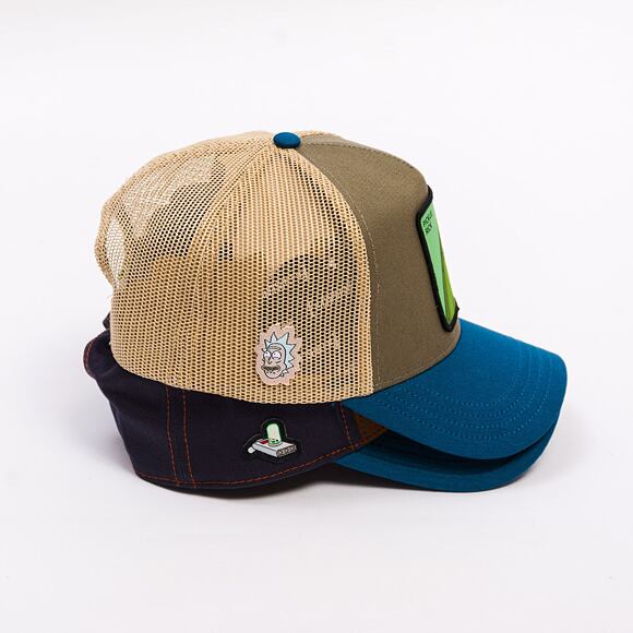 Kappe Capslab Rick & Morty - Pickle Rick - Coton Et Pu