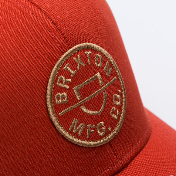 Kappe Brixton - Crest X Mp Mesh Cap - Phoenix Orange/Mojave