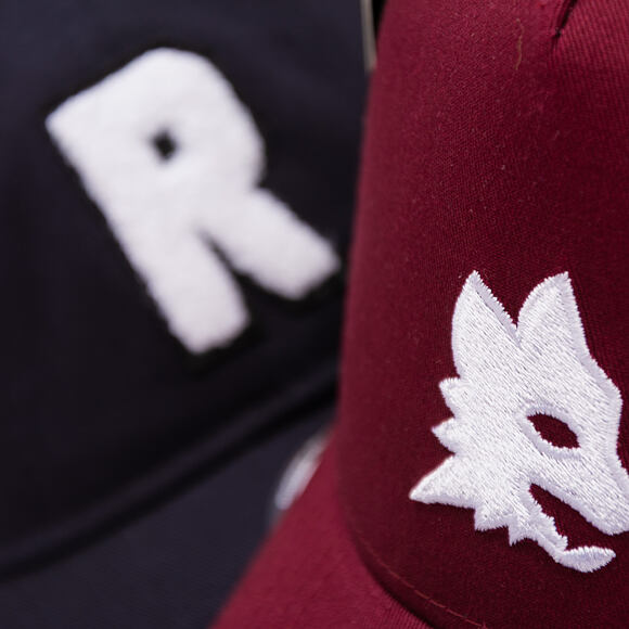 Kappe New Era - Seasonal 9FORTY Trucker - AS Roma - Burgundy