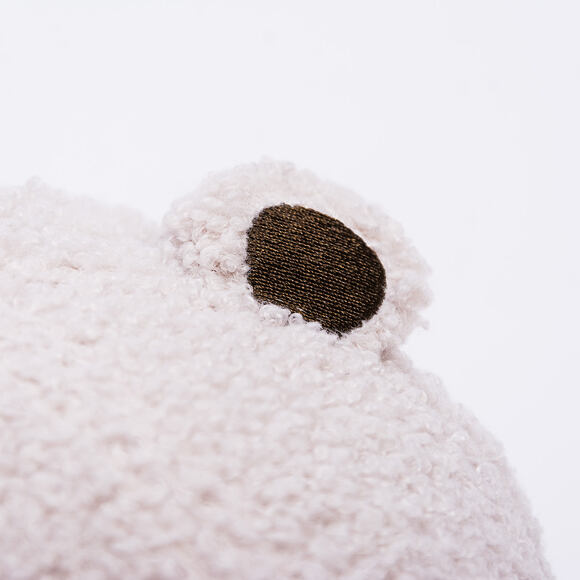 Kinder Kappe New Era - Winter Borg Teddy Fleece Ears 9FORTY - Stone