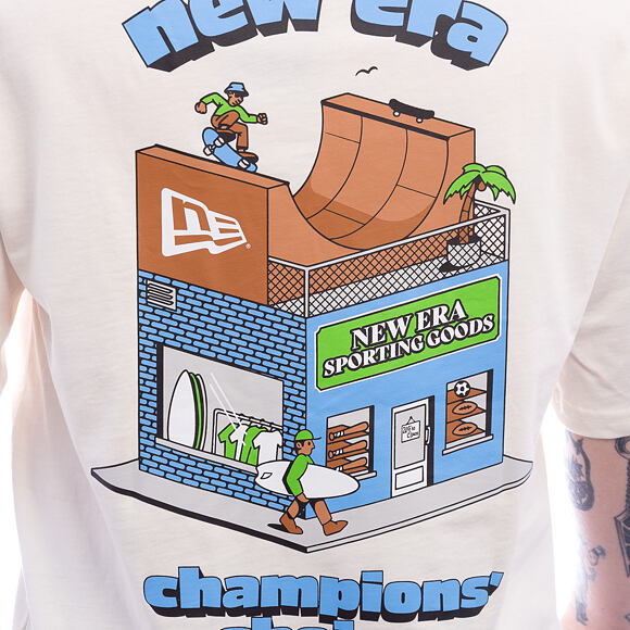T-Shirt New Era - Store Graphic Tee - Off White