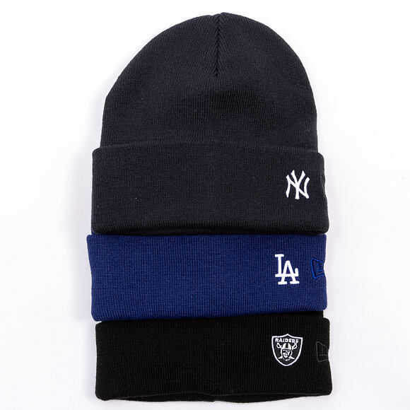 Mütze New Era - NFL Mini Logo Cuff Beanie - Las Vegas Raiders - Black