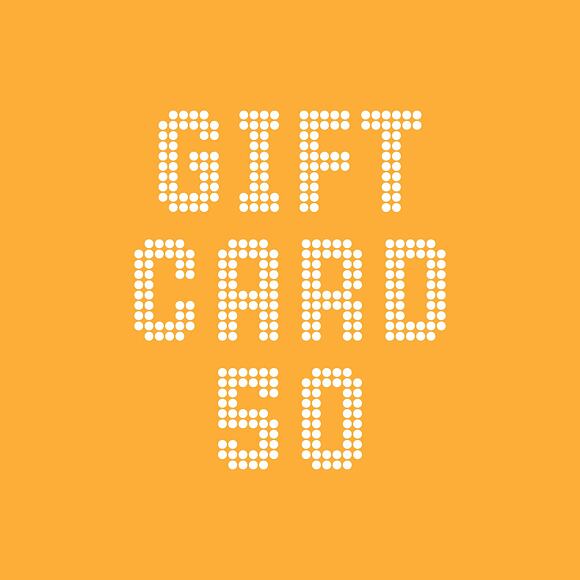 Geschenkgutschein 50 EUR