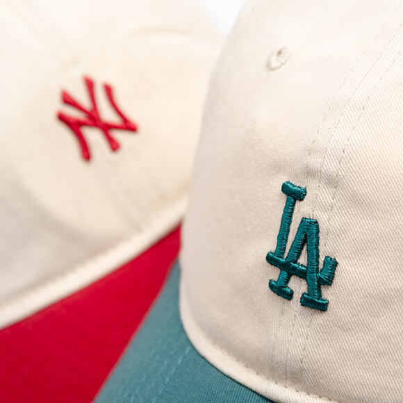 Kappe New Era - MLB Mini Logo 9TWENTY - LA Dodgers - Cream