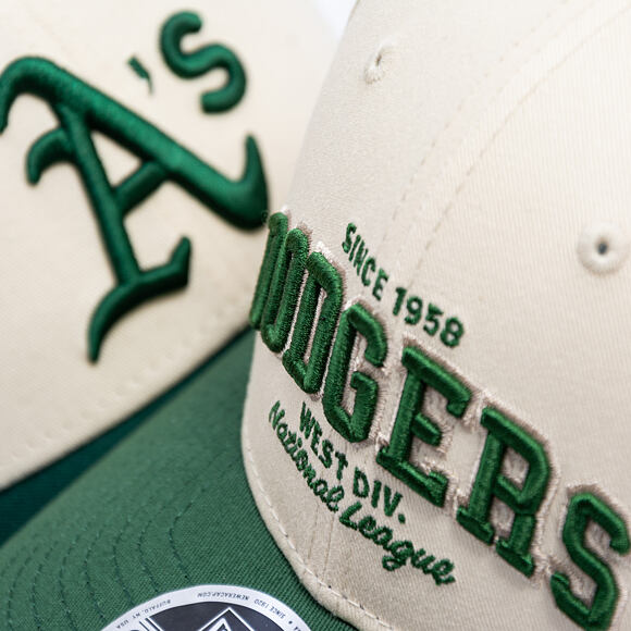 Kappe New Era - MLB Wordmark 9FORTY M-CROWN - LA Dodgers - Cream