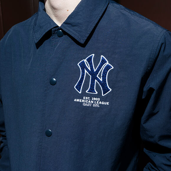 Jacke New Era - MLB Coaches Jacket - NY Yankees - Navy