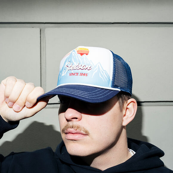 Kappe Stetson - Trucker Cap - Alpine Sunset - 20