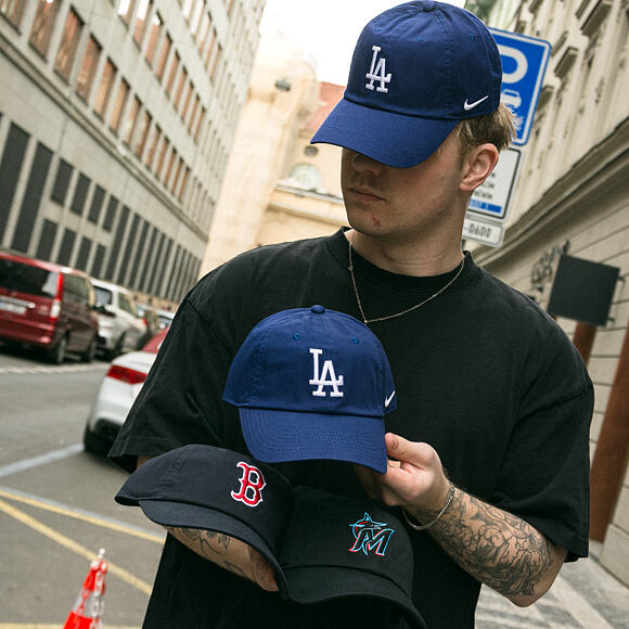 Kappe Nike - Club Unstructured - Los Angeles Dodgers - Loyal Blue