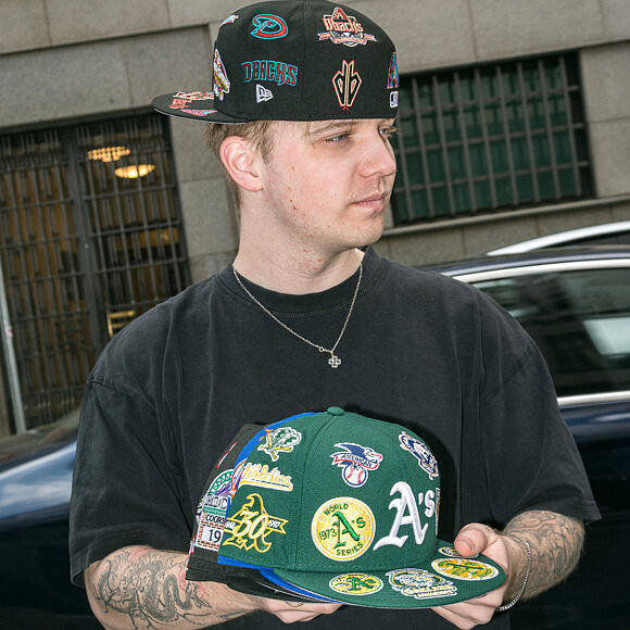 Kappe New Era - MLB All Over Logo 59FIFTY - Miami Marlins - Team Color