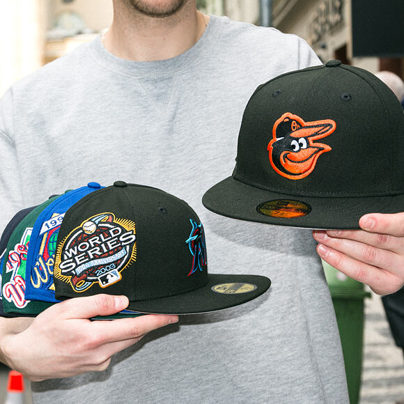Kappe New Era - MLB Hidden Hit 59FIFTY - Baltimore Orioles - Team Color