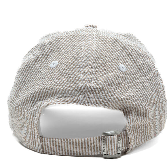 Kappe New Era - MLB Seersucker 9TWENTY - Oakland Athletics - Stone / White