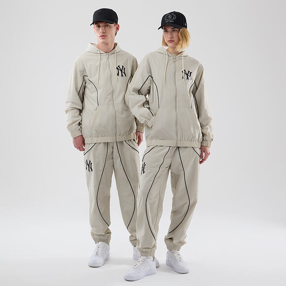 Hose New Era - MLB Piping Track Pants - NY Yankees - Stone