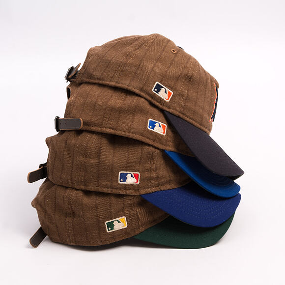 Kappe New Era × Three Looms - Chestnut Pinstripe 9TWENTY A-Frame - NY Mets
