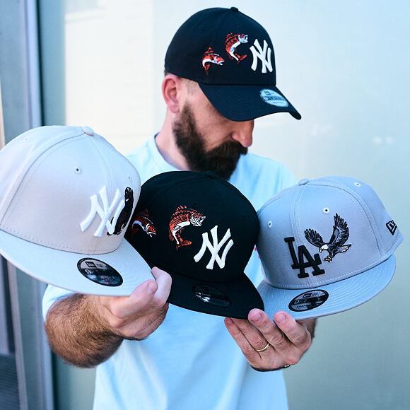 Kappe New Era - MLB Outdoor Icon 9FIFTY - LA Dodgers - Grey