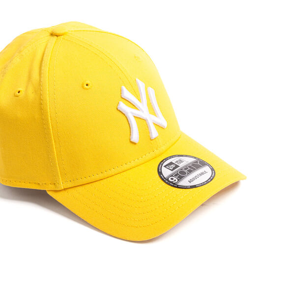 Kappe New Era - MLB Essential 9FORTY - NY Yankees - Yellow / White