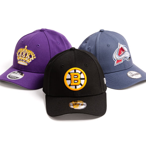 Kinder Kappe New Era - NHL 9FORTY - Boston Bruins - Black