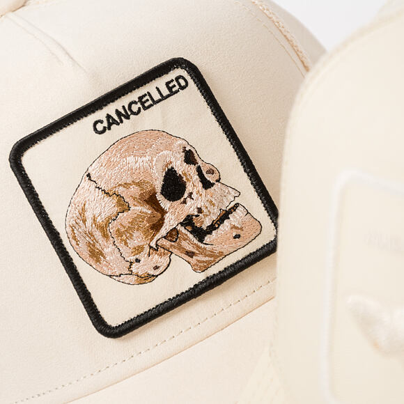 Kappe Goorin - Suede Cancelled Skull Trucker - Wax