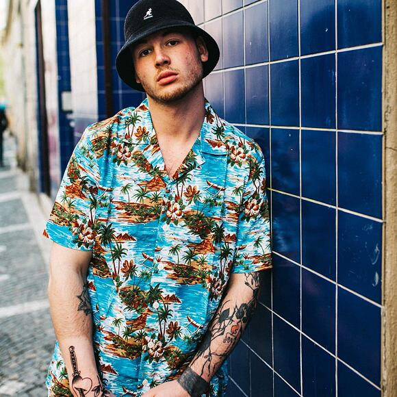 Hut Kangol Bermuda Casual Black