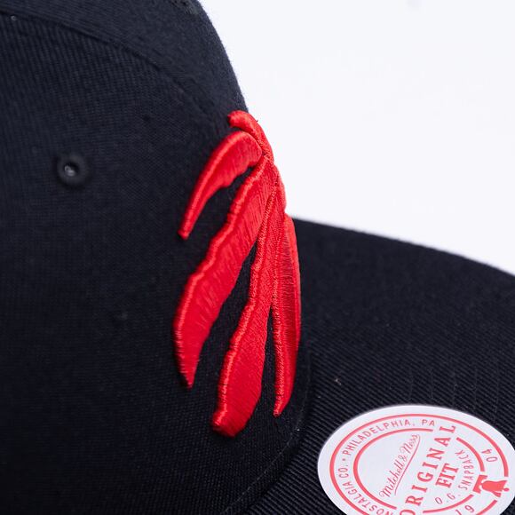 Kappe Mitchell & Ness - Team Ground 2.0 Snapback - Toronto Raptors - Black