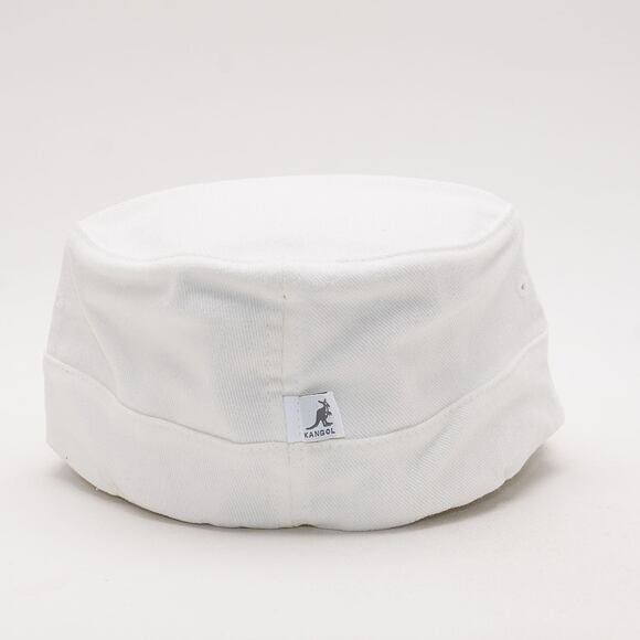 Kappe Kangol - Cotton Twill Army Cap - White