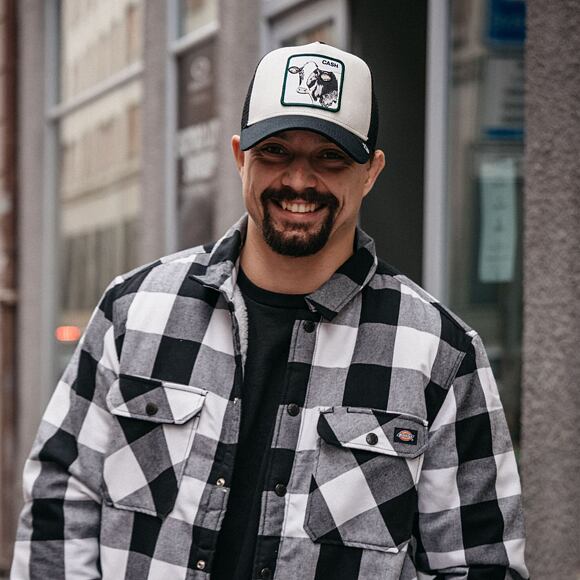 Kappe Goorin - Cash Cow Trucker - White/Black