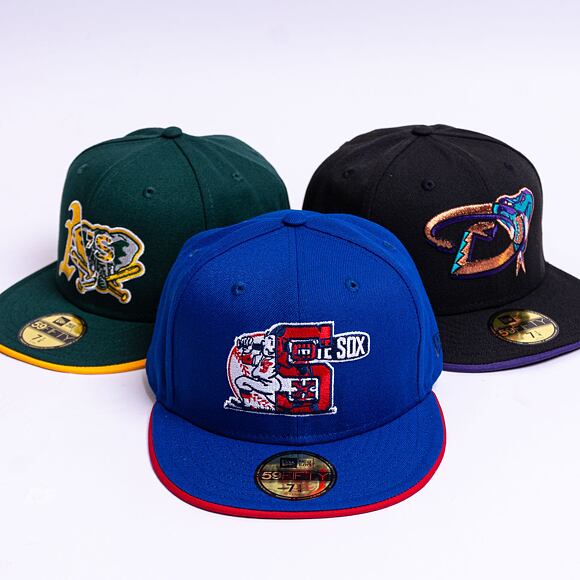 Kappe New Era 59FIFTY MLB Team Color Split 5 Chicago White Sox Navy