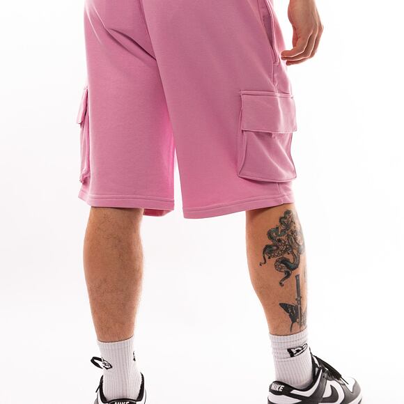Shorts New Era Essentials Cargo Shorts Fondant Pink / White