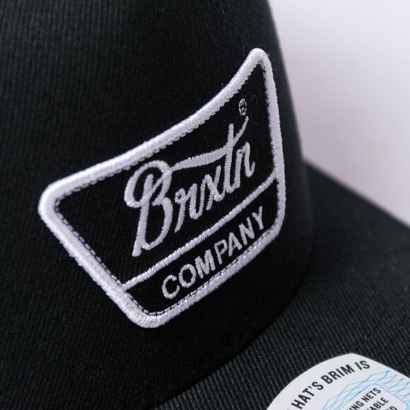 Kappe Brixton Linwood C Netplus MP Snapback - Black/White