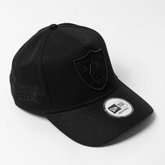 Kappe New Era - 9FORTY A-Frame Monochrome - Las Vegas Raiders - Black