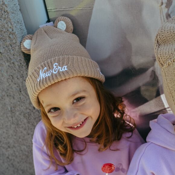 Kinder Mütze New Era - Knit Medium Kids Ears Beanie - Green