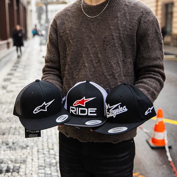 Kappe Alpinestars - 3D Ageless Trucker - Black/White