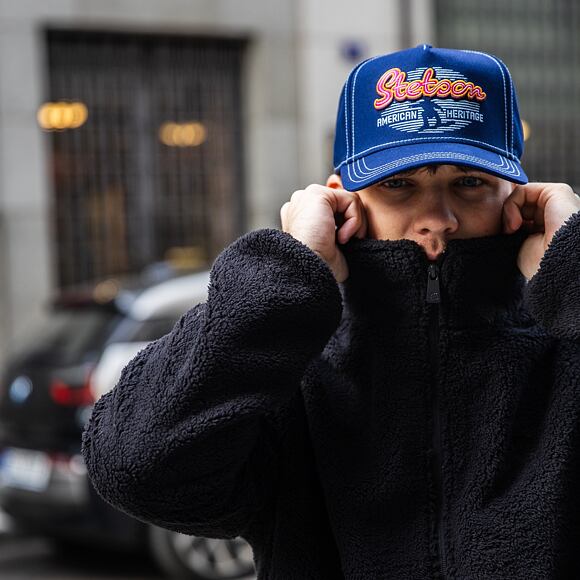 Kappe Stetson Trucker Cap Neon