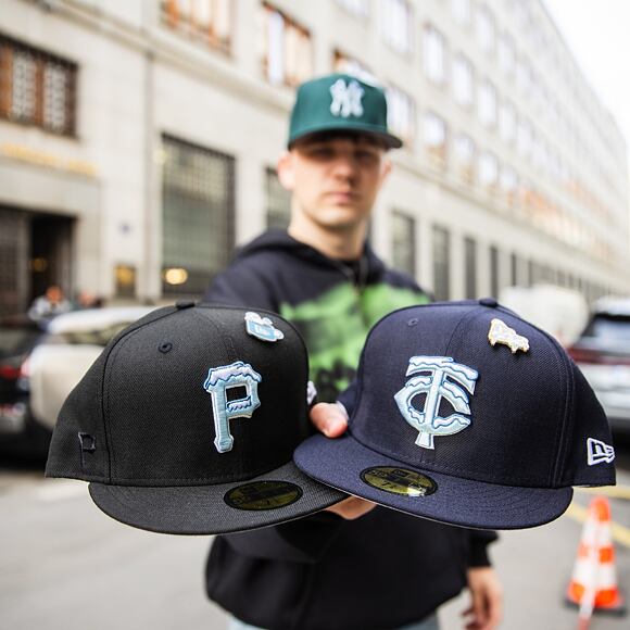 Kappe New Era - 59FIFTY "Wintertime Pin" - Minnesota Twins - Navy