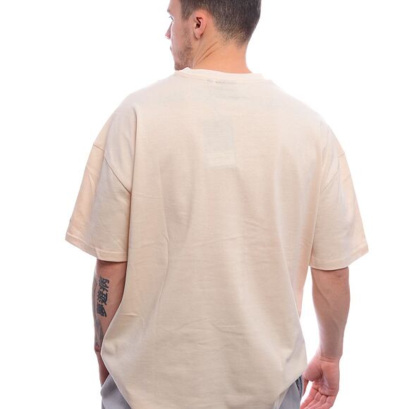 T-Shirt New Era - Tech Flag Oversized Tee - Cream / Grey