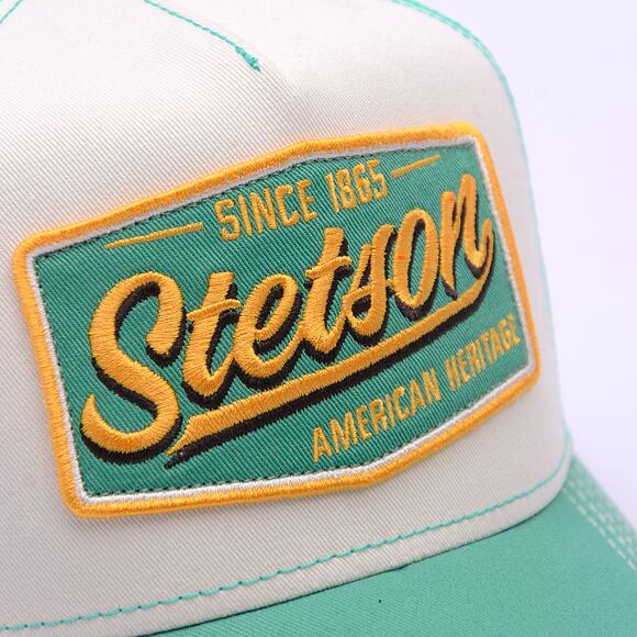 Kappe Stetson - Trucker Cap Vintage - Mint/Off-White
